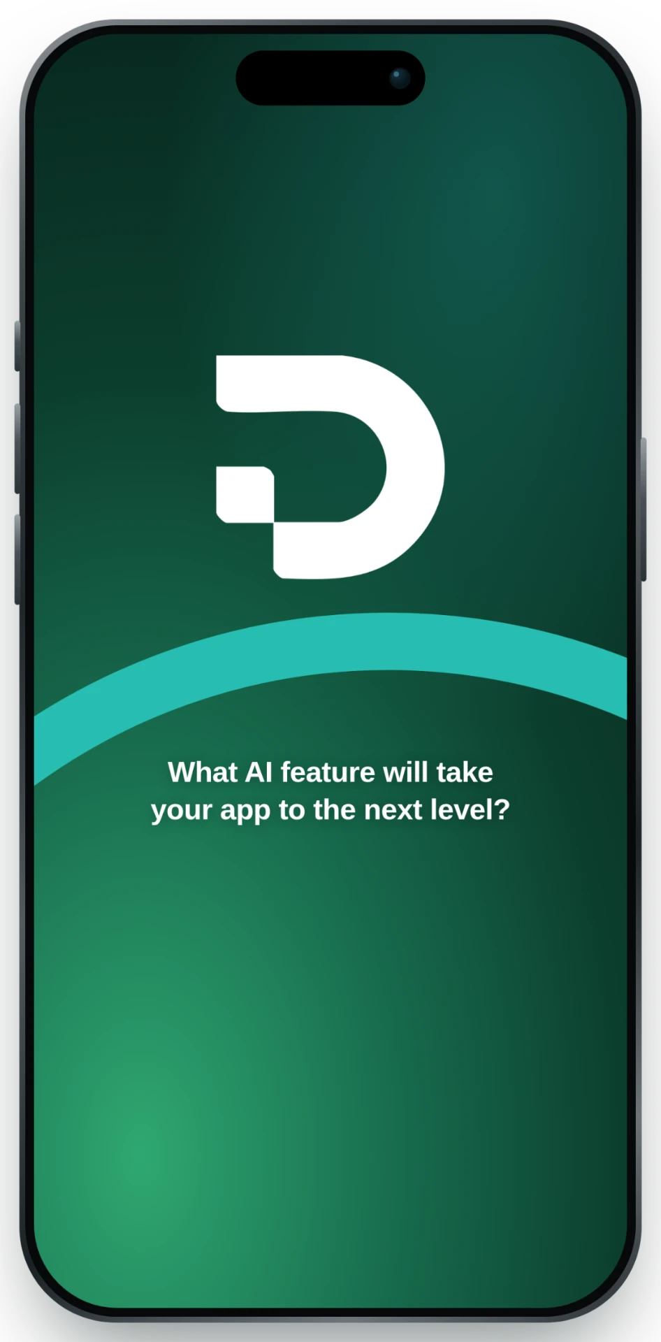 Dev Vision app concept shown on an iPhone